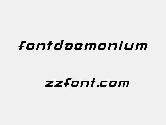fontdaemonium