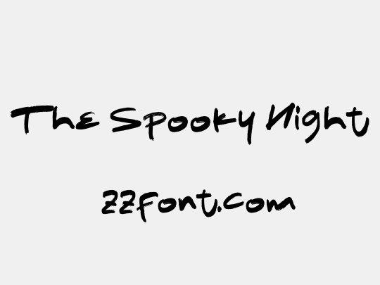 The Spooky Night