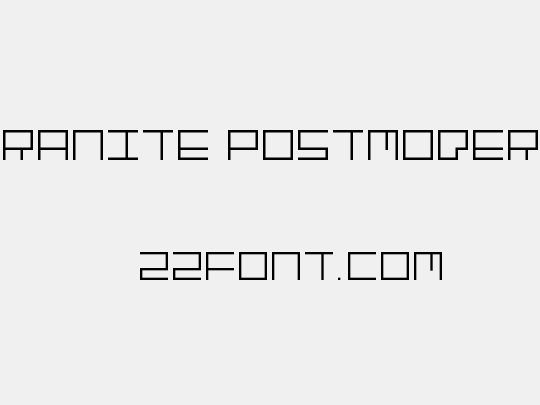 Granite Postmodern