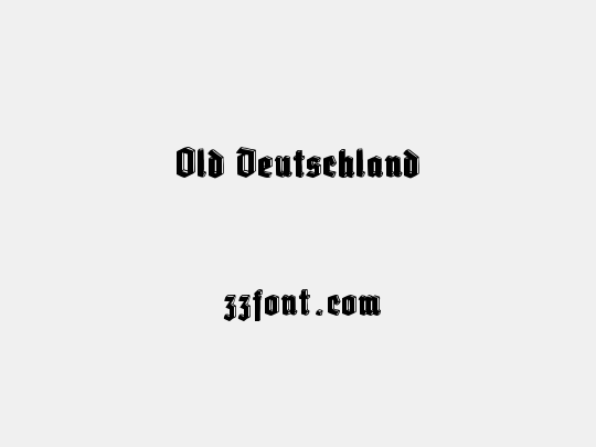 Old Deutschland