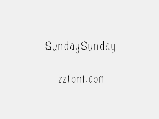 SundaySunday