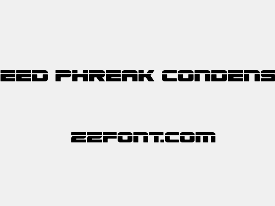 Speed Phreak Condensed