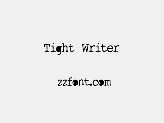 Tight Writer