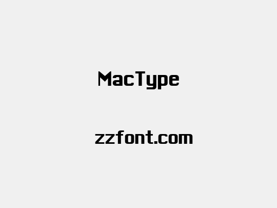 MacType