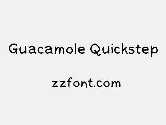 Guacamole Quickstep
