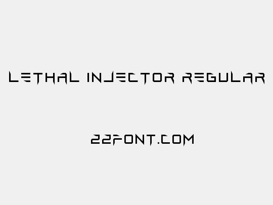 Lethal Injector Regular