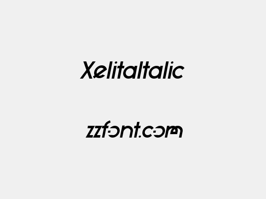 XelitaItalic
