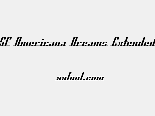 SF Americana Dreams Extended