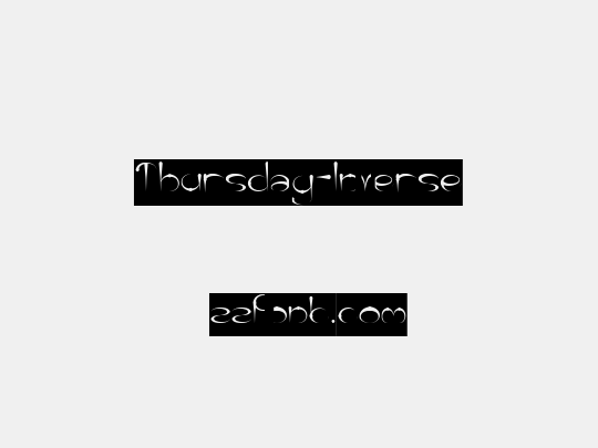 Thursday-Inverse
