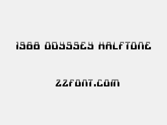 1968 Odyssey Halftone