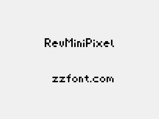 RevMiniPixel
