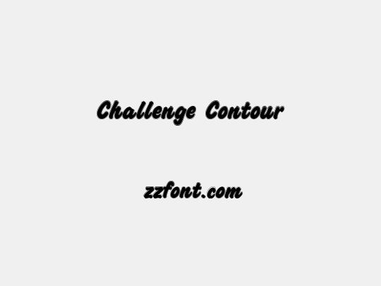 Challenge Contour