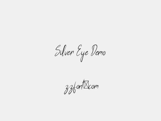 Silver Eye Demo