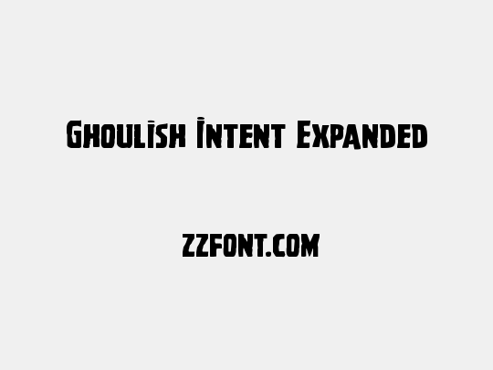 Ghoulish Intent Expanded