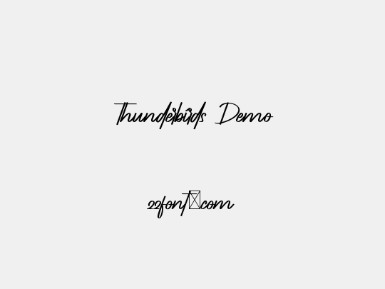 Thunderbirds Demo