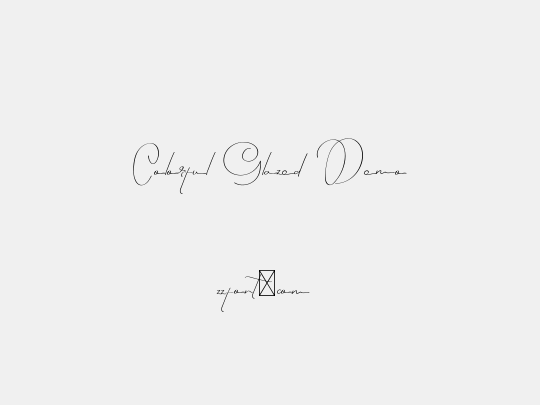 Colorful Glazed Demo