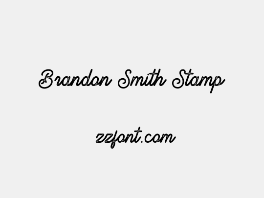 Brandon Smith Stamp