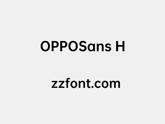 OPPOSans H