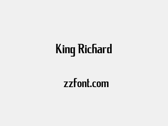 King Richard