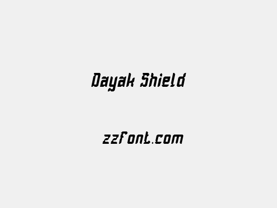 Dayak Shield