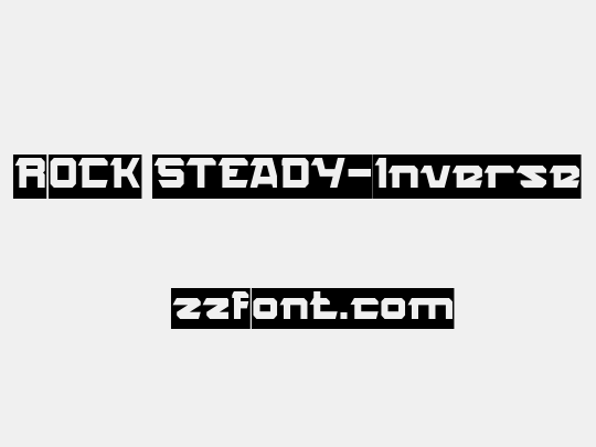 ROCK STEADY-Inverse