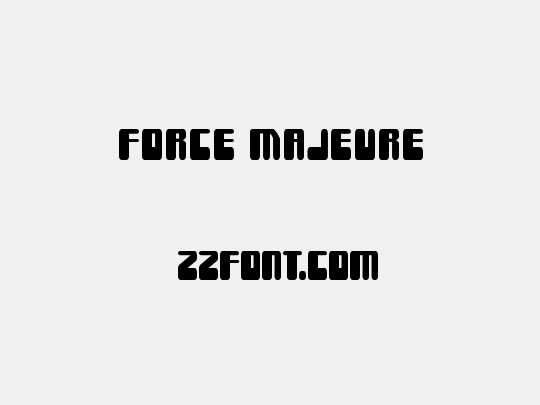 Force Majeure