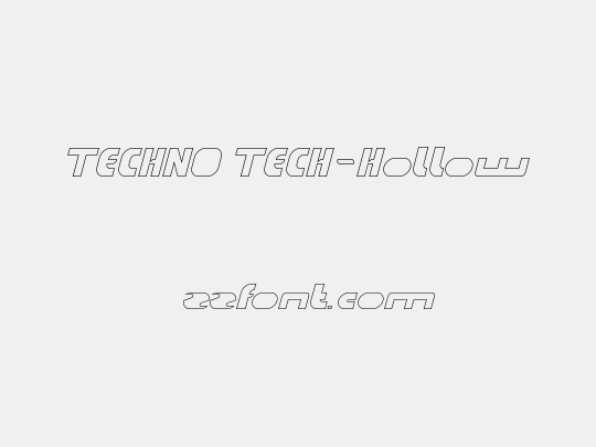 TECHNO TECH-Hollow