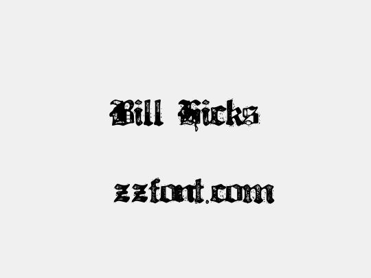 Bill Hicks