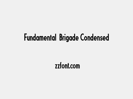 Fundamental  Brigade Condensed
