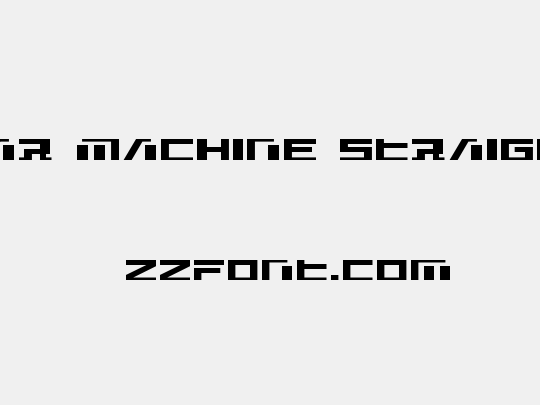 War Machine Straight