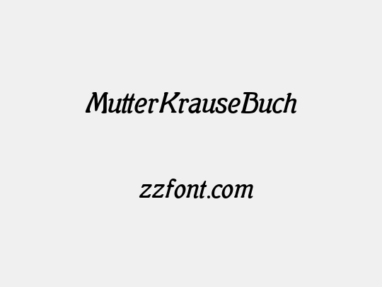 MutterKrauseBuch