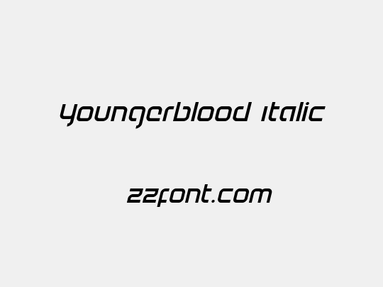 Youngerblood Italic