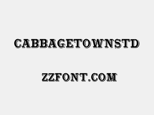 CabbagetownStd