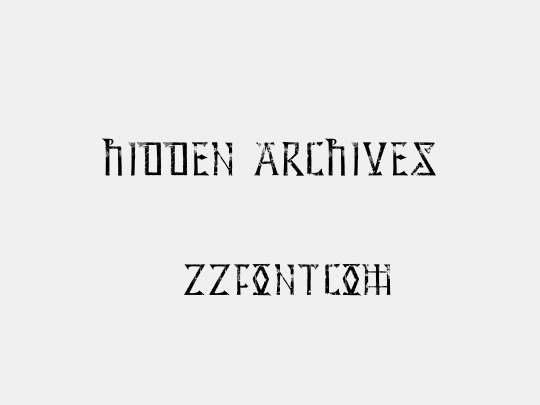 Hidden Archives