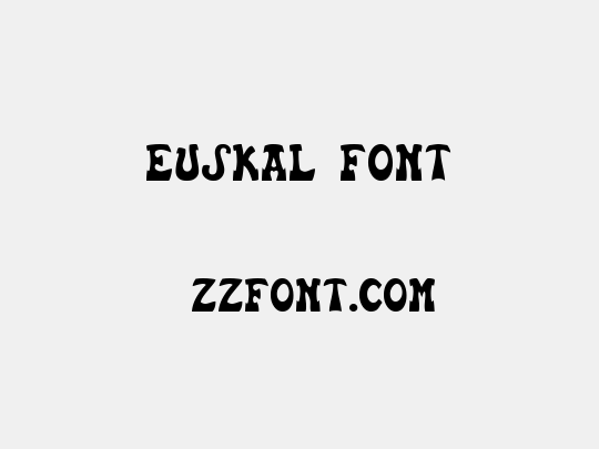 Euskal Font
