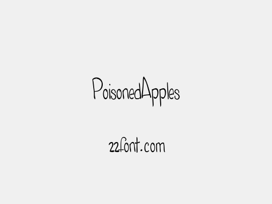 PoisonedApples