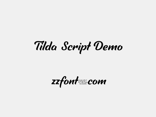 Tilda Script Demo