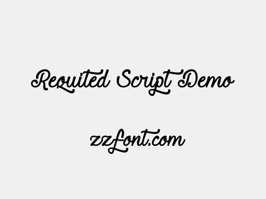 Requited Script Demo