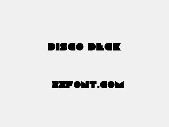 Disco Deck