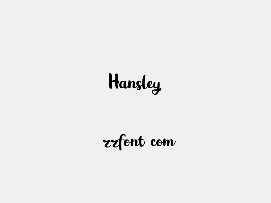 Hansley