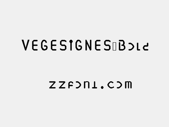 VEGESIGNES Bold