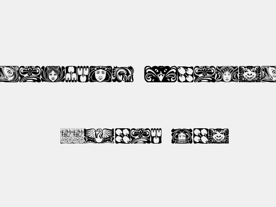 Jugendstil Ornamente