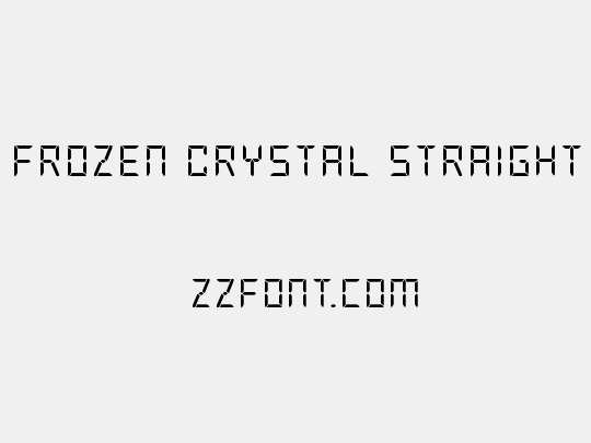 Frozen Crystal Straight