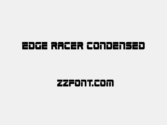 Edge Racer Condensed