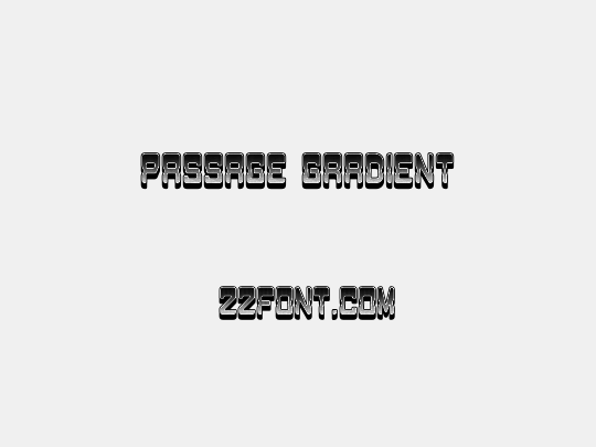 Passage Gradient