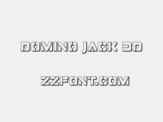 Domino Jack 3D