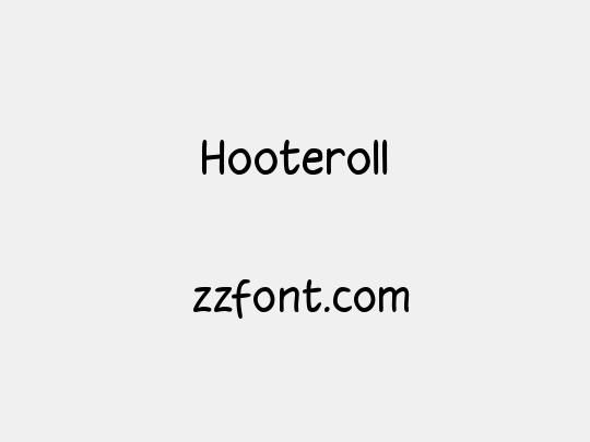 Hooteroll