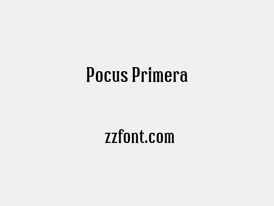 Pocus Primera