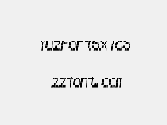 YOzFont5x7dS