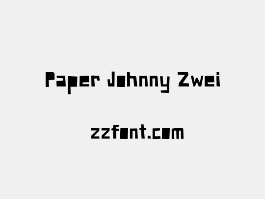 Paper Johnny Zwei